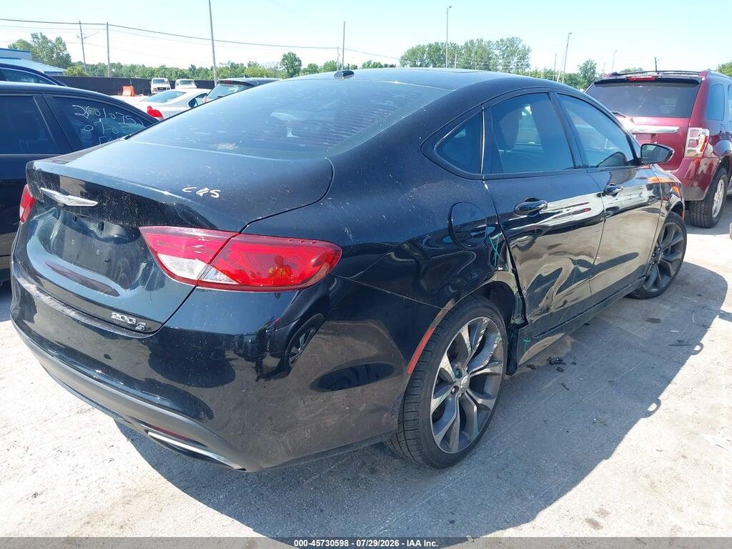 1C3CCCBG2FN609199 2015 CHRYSLER 200 photo no. 4
