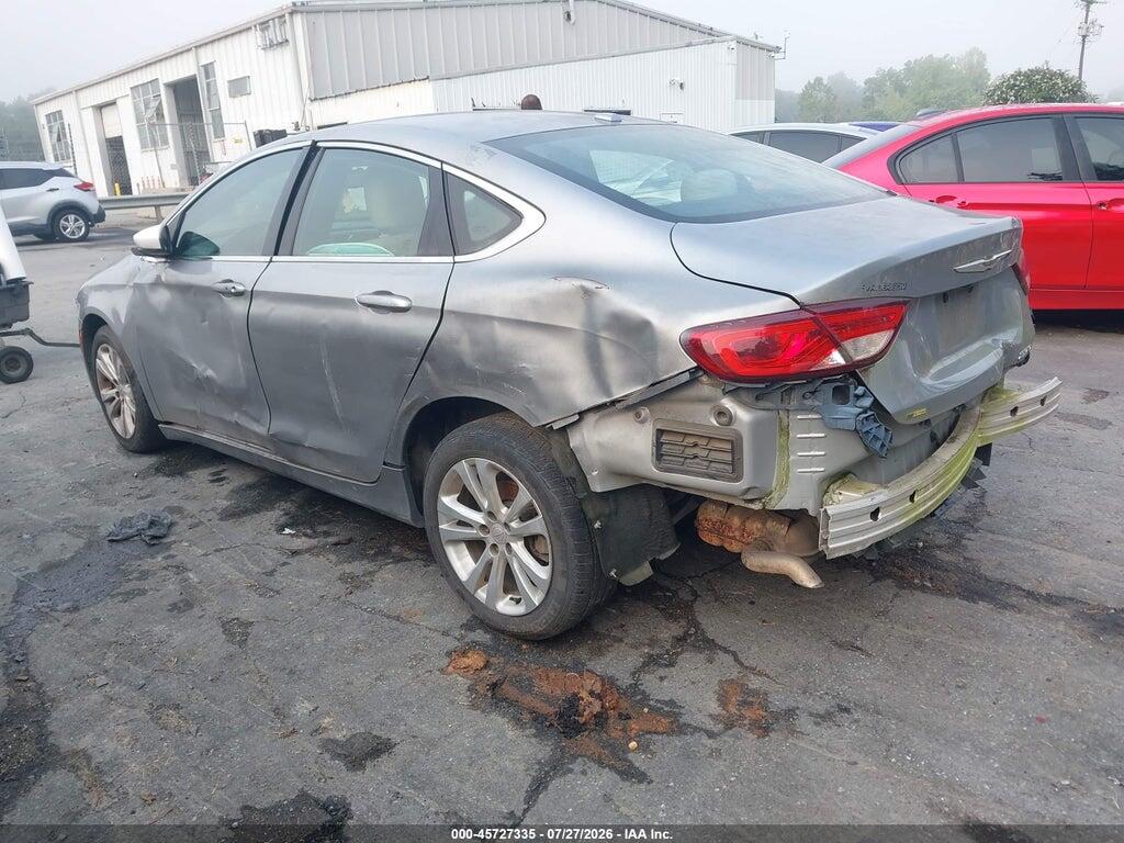 1C3CCCAB0FN602483 2015 CHRYSLER 200 photo no. 3