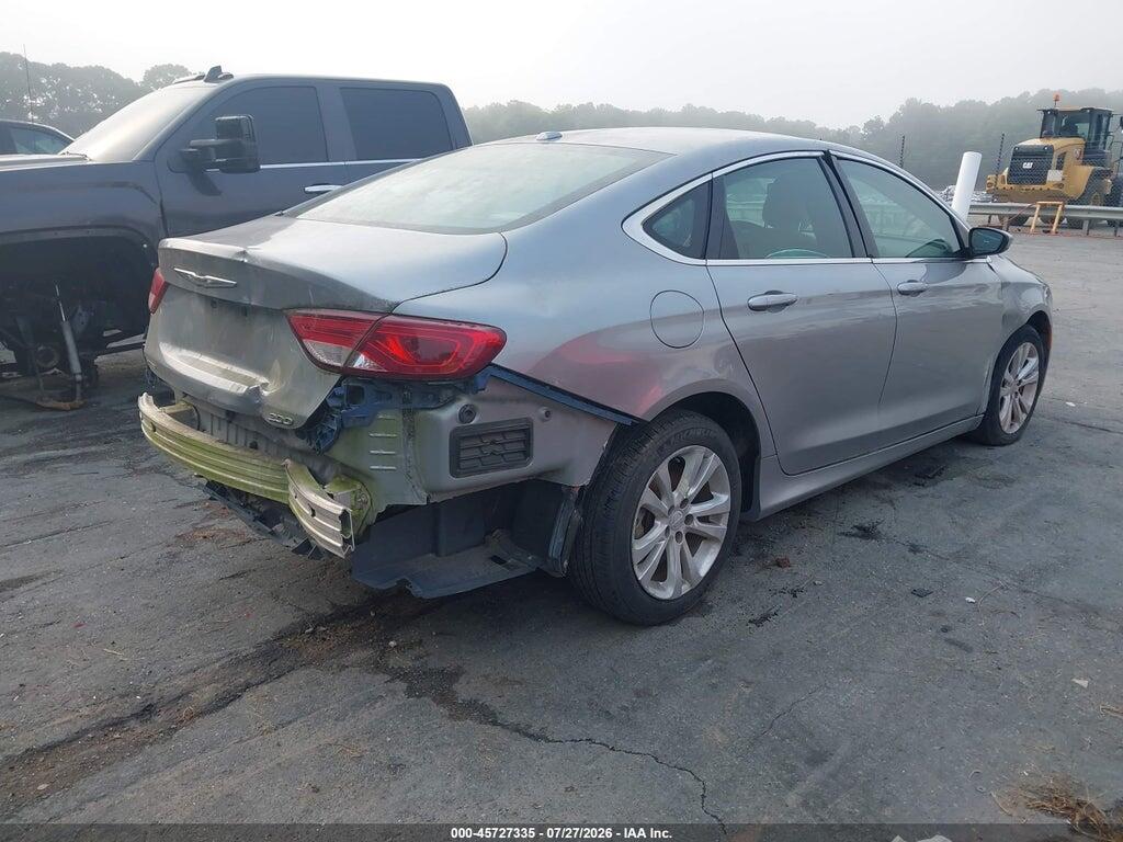 1C3CCCAB0FN602483 2015 CHRYSLER 200 photo no. 4