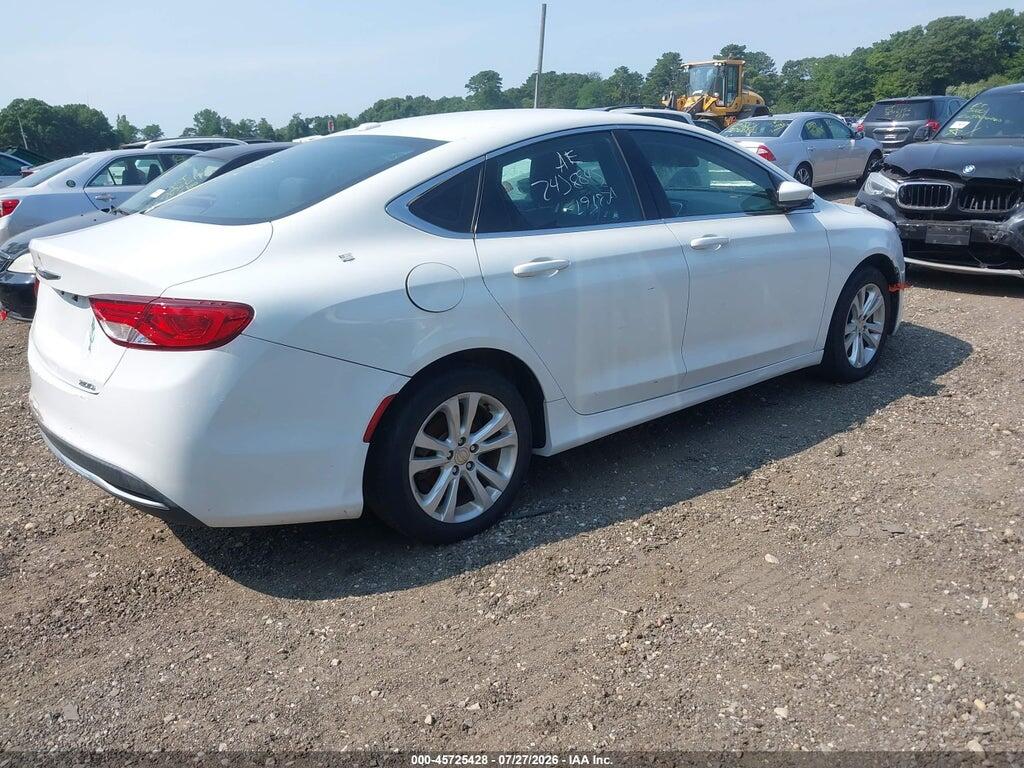 1C3CCCAB0FN675420 2015 CHRYSLER 200 photo no. 4