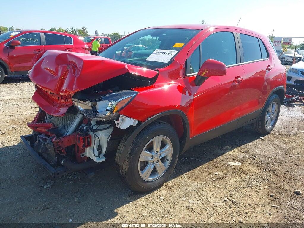 KL7CJKSB7LB332172 2020 CHEVROLET TRAX photo no. 2