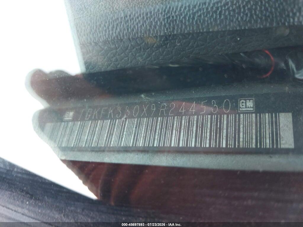 1GKFK330X9R244530 2009 GMC YUKON photo no. 9
