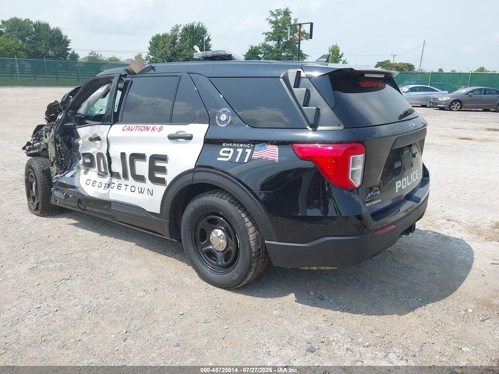 1FM5K8AC9PGB98842 2023 FORD POLICE INTERCEPTOR UTILITY photo no. 3