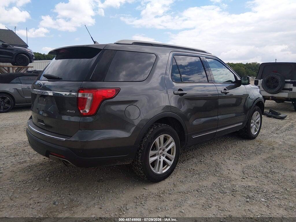 1FM5K8D86JGB28679 2018 FORD EXPLORER photo no. 4