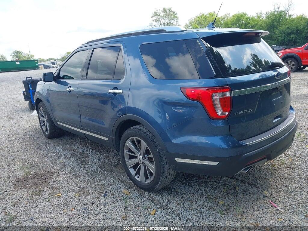 1FM5K8F8XJGB67532 2018 FORD EXPLORER photo no. 3