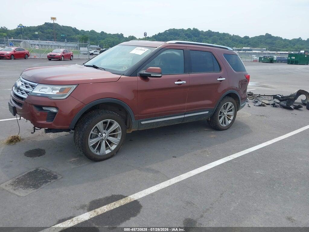 1FM5K8F85JGB67051 2018 FORD EXPLORER photo no. 2