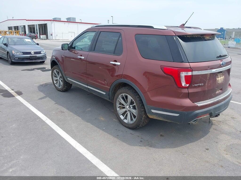 1FM5K8F85JGB67051 2018 FORD EXPLORER photo no. 3