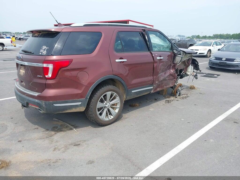 1FM5K8F85JGB67051 2018 FORD EXPLORER photo no. 4