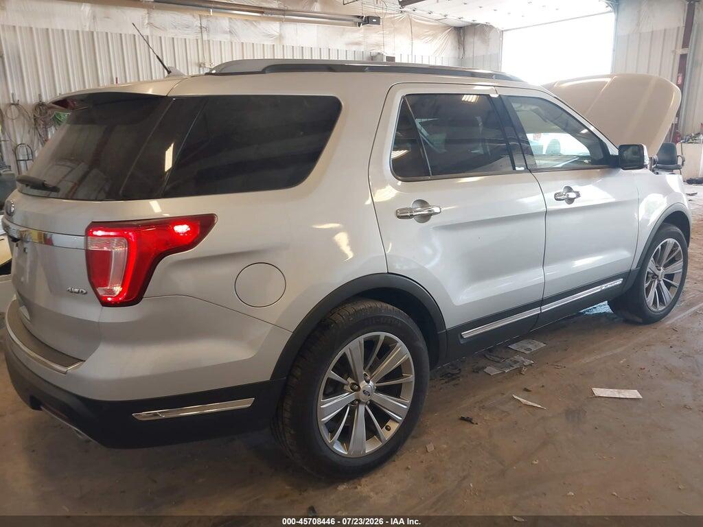 1FM5K8F89JGB13381 2018 FORD EXPLORER photo no. 4
