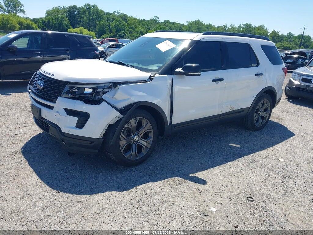 1FM5K8GT9JGB38235 2018 FORD EXPLORER photo no. 2