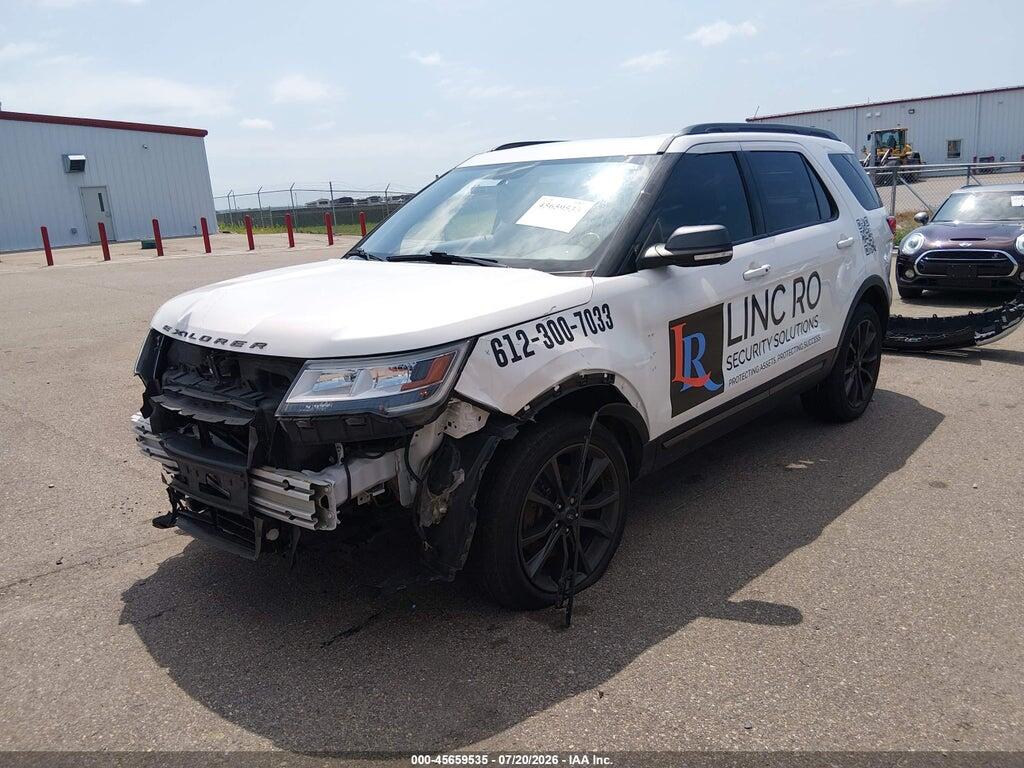 1FM5K8D85JGB09024 2018 FORD EXPLORER photo no. 2