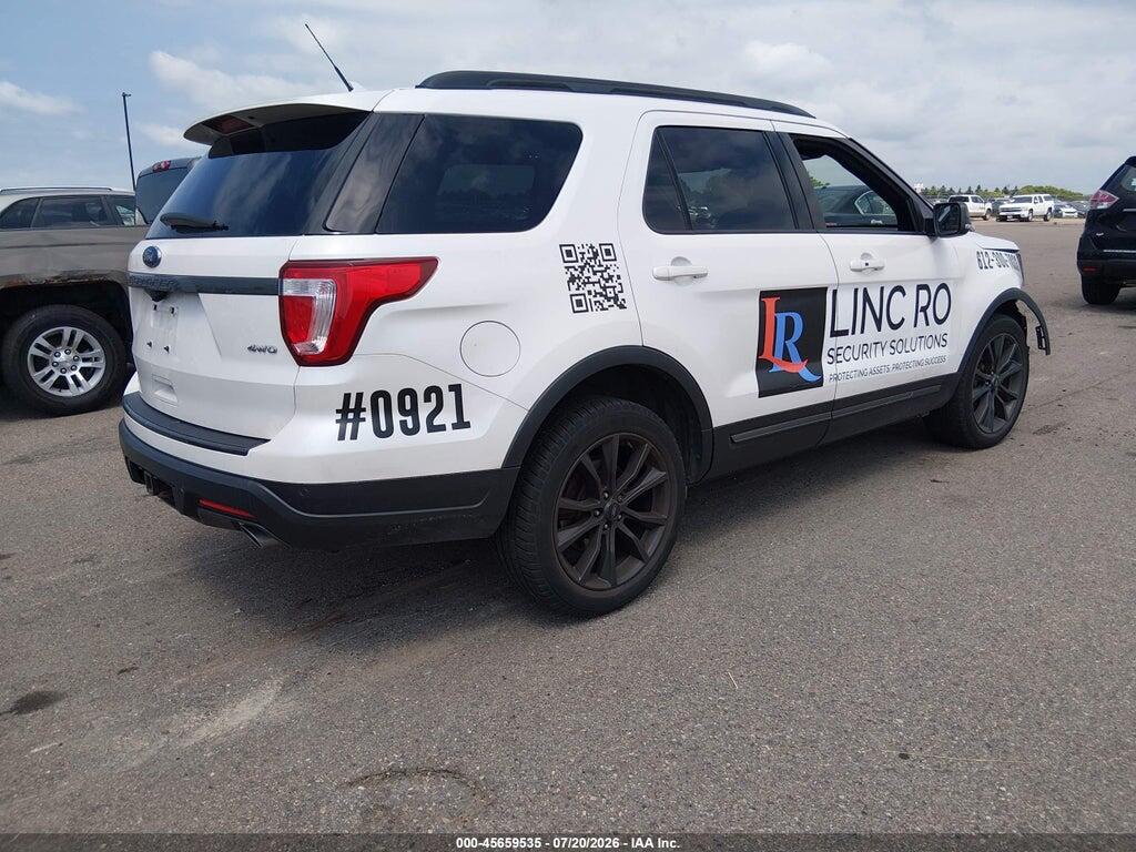 1FM5K8D85JGB09024 2018 FORD EXPLORER photo no. 4