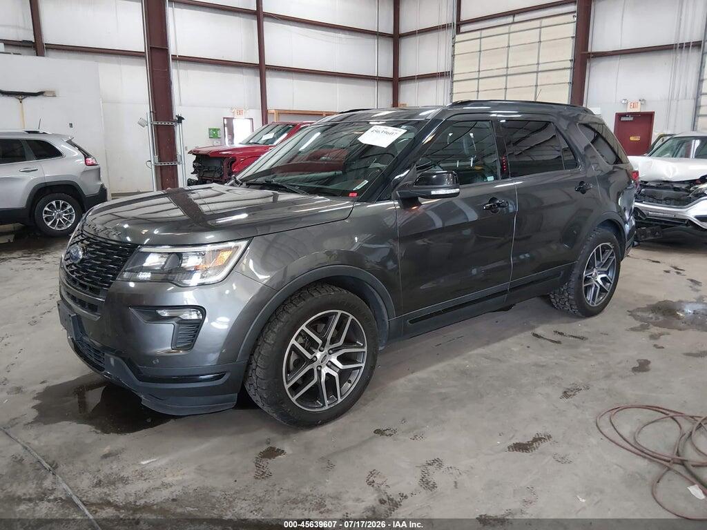 1FM5K8GT7JGB80225 2018 FORD EXPLORER photo no. 2