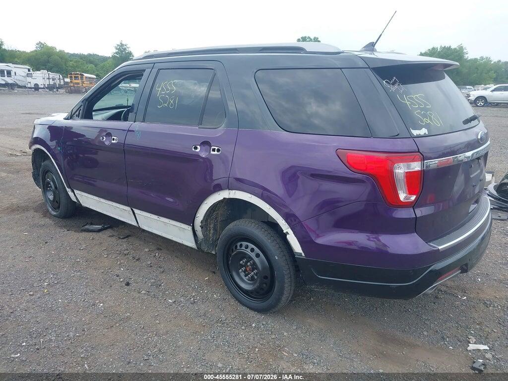 1FM5K8D83JGB69870 2018 FORD EXPLORER photo no. 3