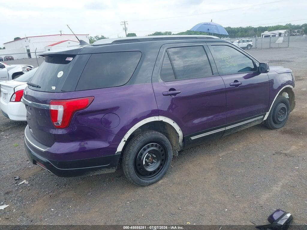 1FM5K8D83JGB69870 2018 FORD EXPLORER photo no. 4