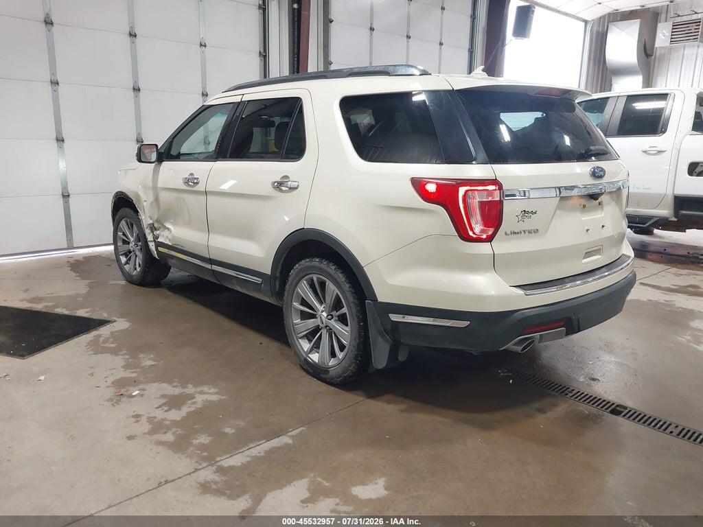 1FM5K8F80JGB16735 2018 FORD EXPLORER photo no. 3