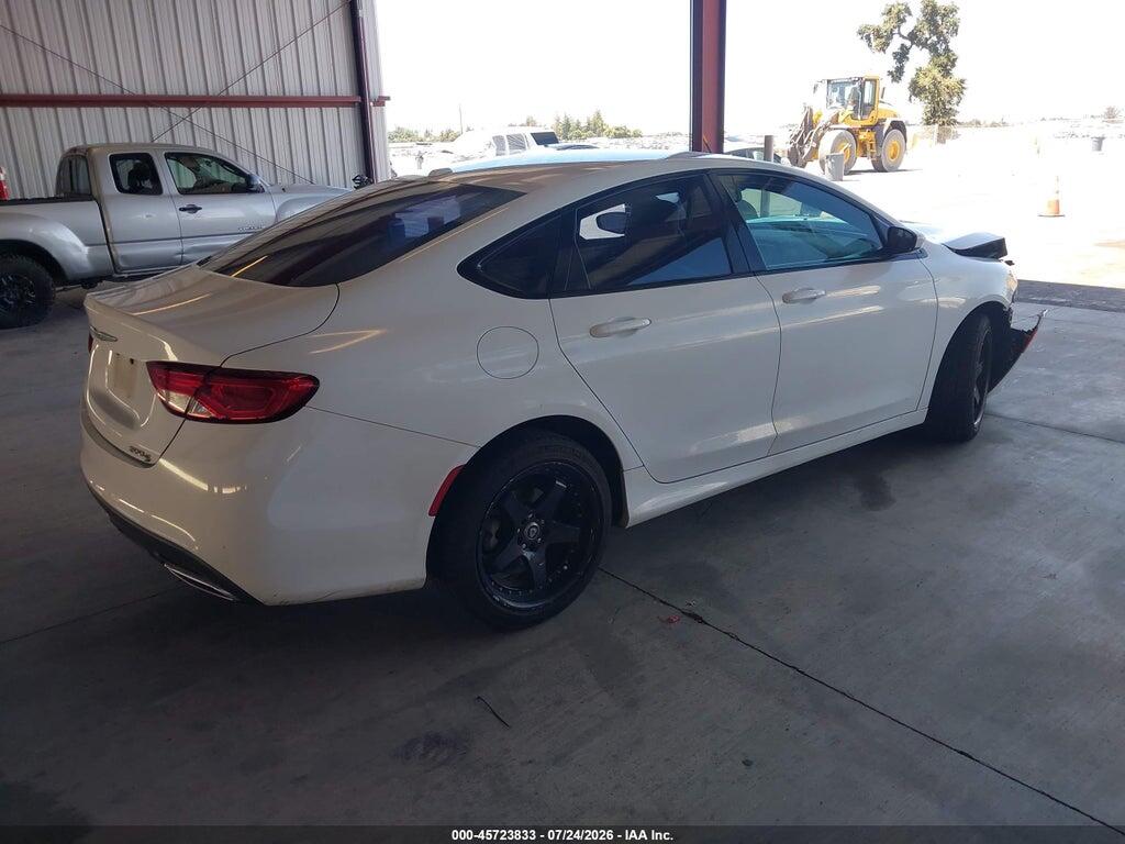 1C3CCCBG3FN627520 2015 CHRYSLER 200 photo no. 4