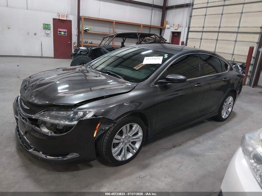 1C3CCCAB0FN739245 2015 CHRYSLER 200 photo no. 2