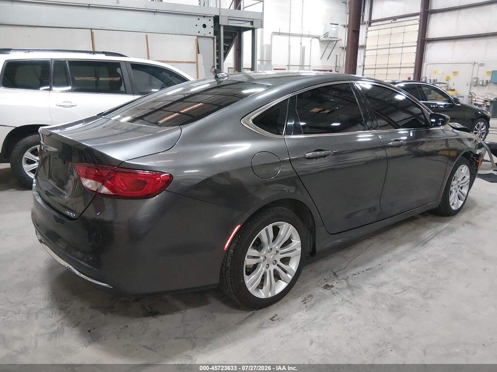 1C3CCCAB0FN739245 2015 CHRYSLER 200 photo no. 4