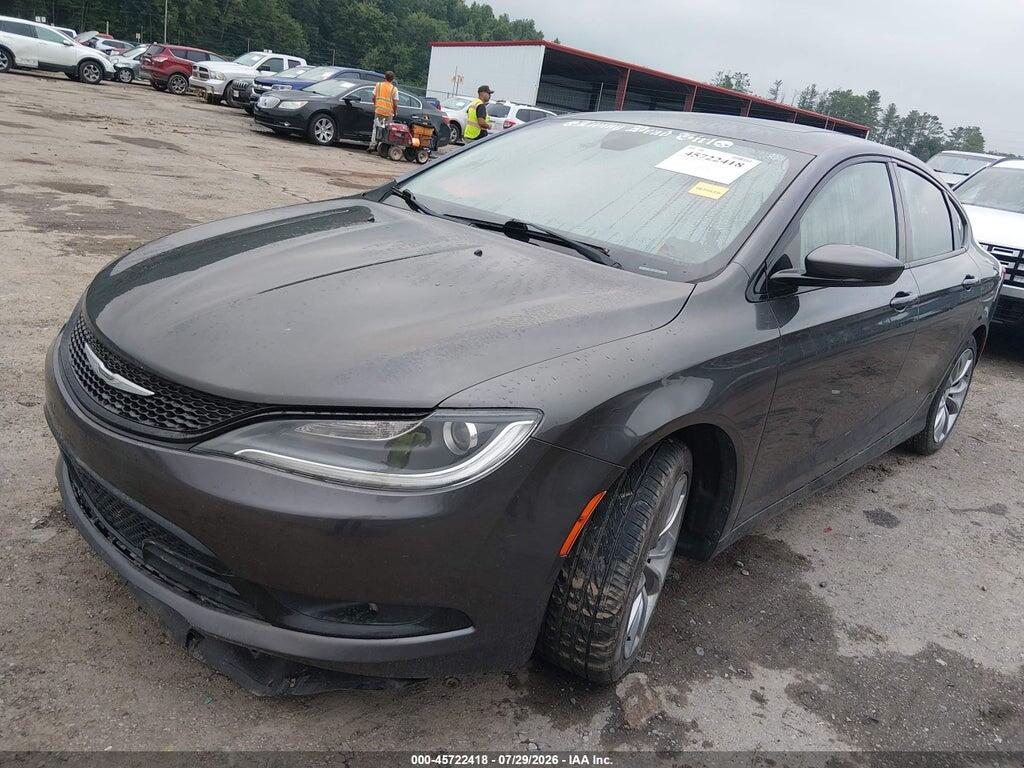 1C3CCCBB3FN568277 2015 CHRYSLER 200 photo no. 2