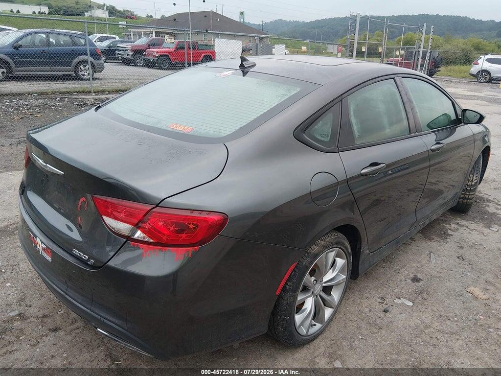 1C3CCCBB3FN568277 2015 CHRYSLER 200 photo no. 4