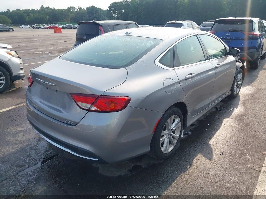1C3CCCAB8FN742149 2015 CHRYSLER 200 photo no. 4