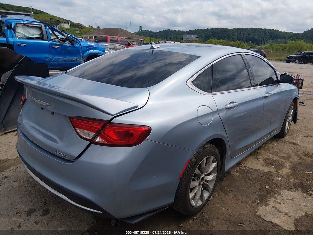 1C3CCCCB3FN620263 2015 CHRYSLER 200 photo no. 4