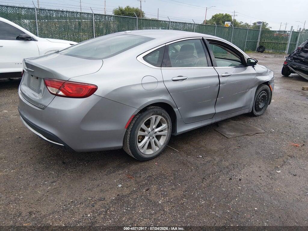 1C3CCCAB4FN633185 2015 CHRYSLER 200 photo no. 4