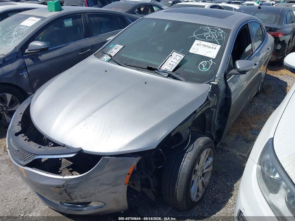 1C3CCCAB9FN741110 2015 CHRYSLER 200 photo no. 2