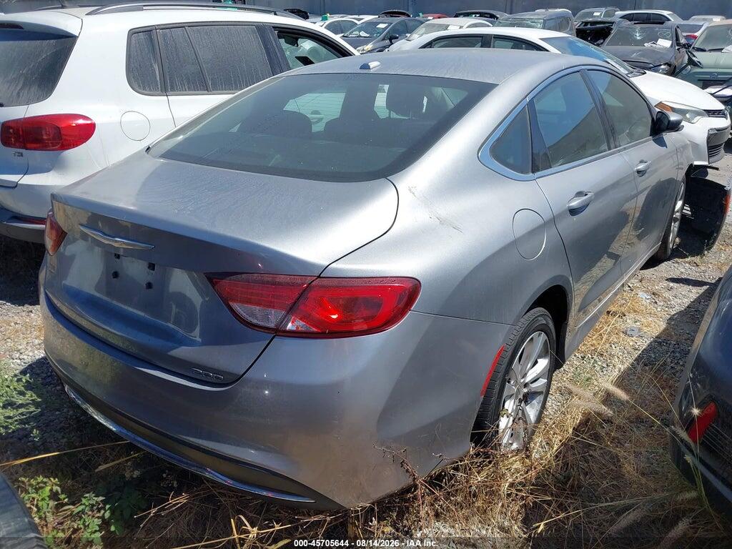 1C3CCCAB9FN741110 2015 CHRYSLER 200 photo no. 4