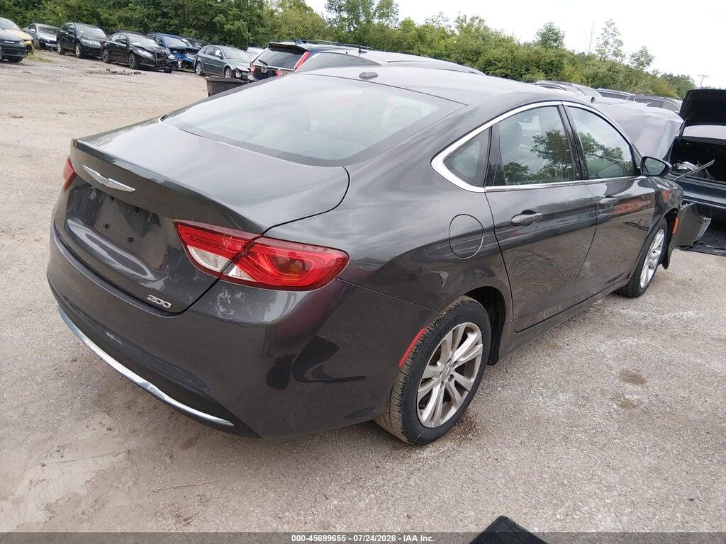 1C3CCCAB8FN558765 2015 CHRYSLER 200 photo no. 4