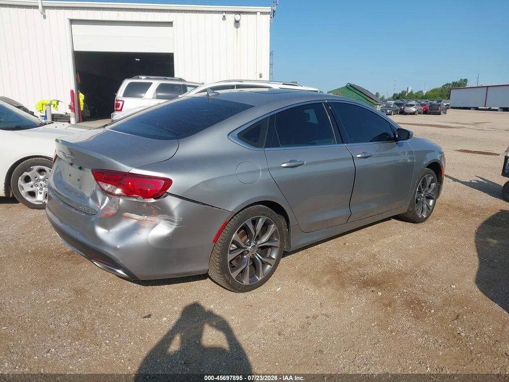 1C3CCCEG7FN678434 2015 CHRYSLER 200 photo no. 4