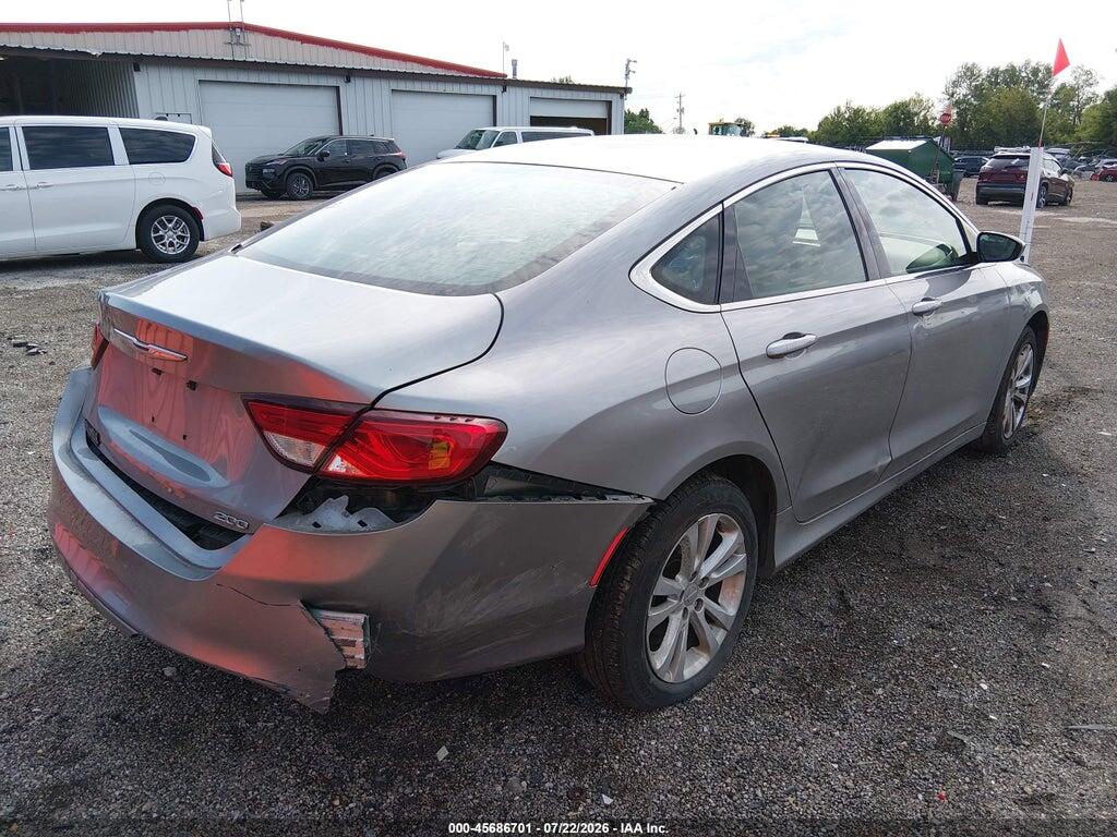 1C3CCCAB5FN502234 2015 CHRYSLER 200 photo no. 4