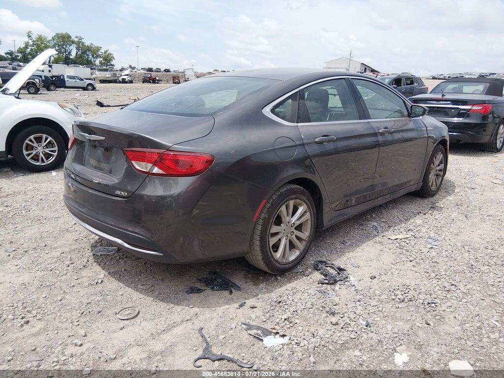 1C3CCCAB8FN760148 2015 CHRYSLER 200 photo no. 4