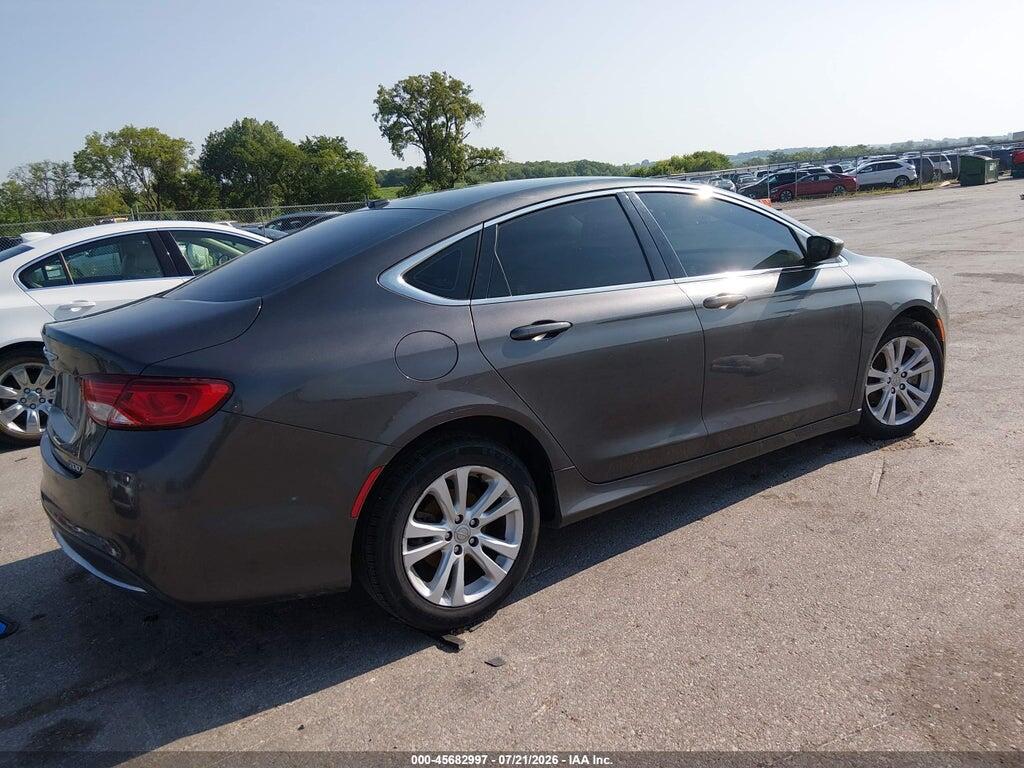 1C3CCCAB8FN666917 2015 CHRYSLER 200 photo no. 4