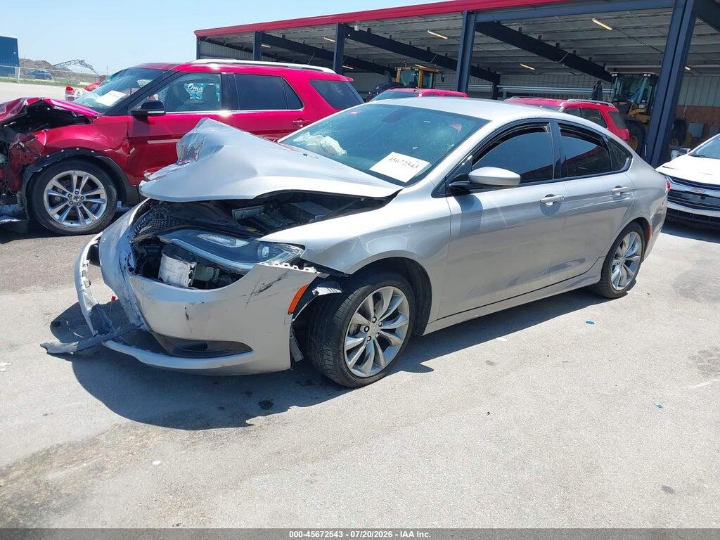 1C3CCCBBXFN702850 2015 CHRYSLER 200 photo no. 2