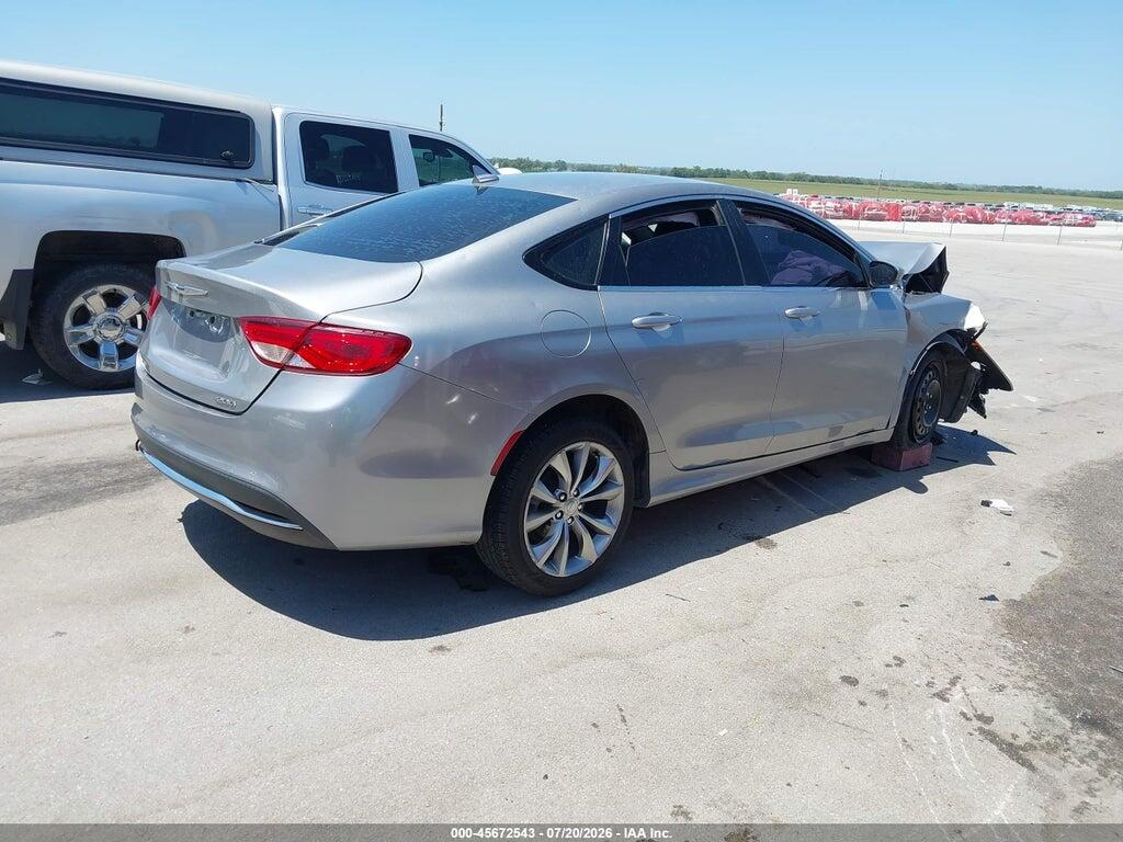 1C3CCCBBXFN702850 2015 CHRYSLER 200 photo no. 4