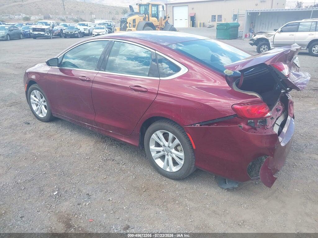 1C3CCCAB7FN754681 2015 CHRYSLER 200 photo no. 3