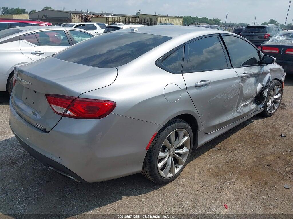 1C3CCCBB5FN626986 2015 CHRYSLER 200 photo no. 4