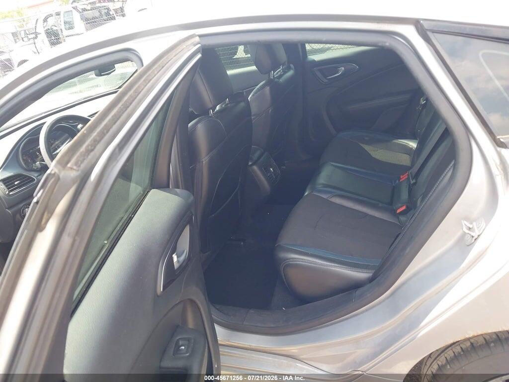 1C3CCCBB5FN626986 2015 CHRYSLER 200 photo no. 8