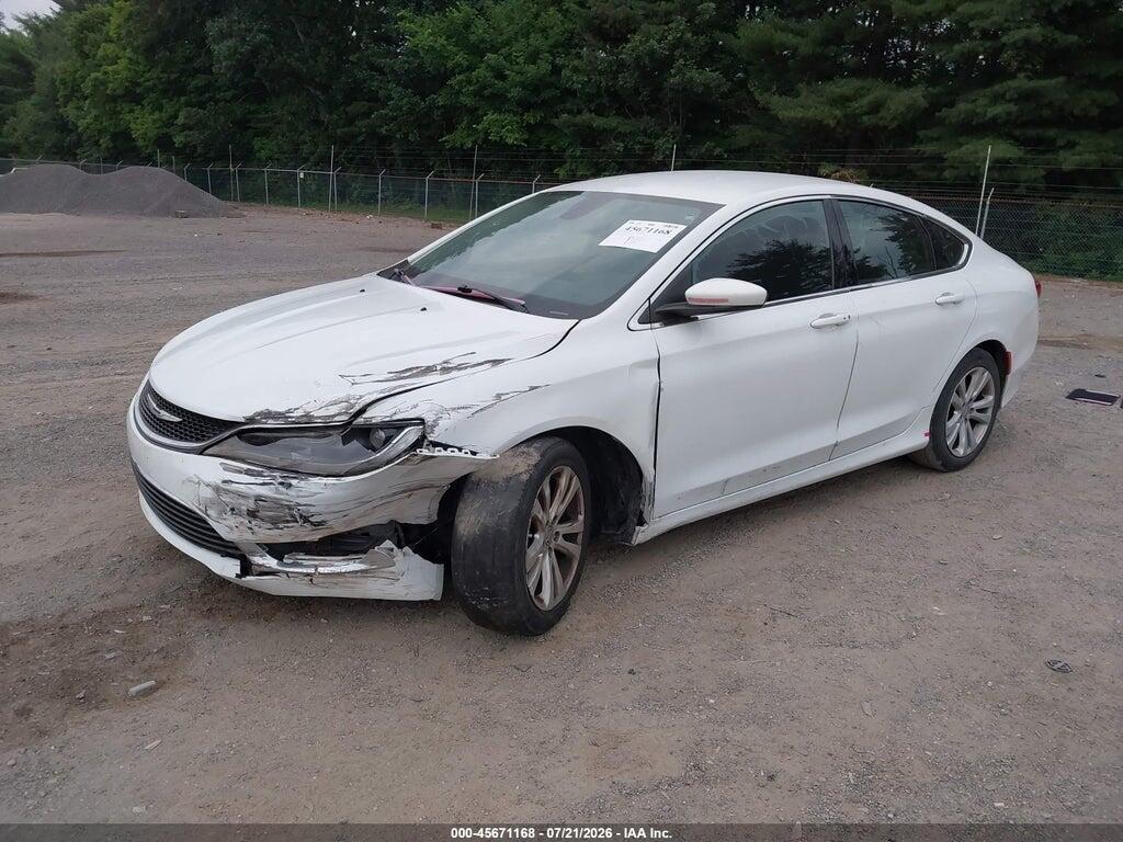 1C3CCCABXFN660777 2015 CHRYSLER 200 photo no. 2