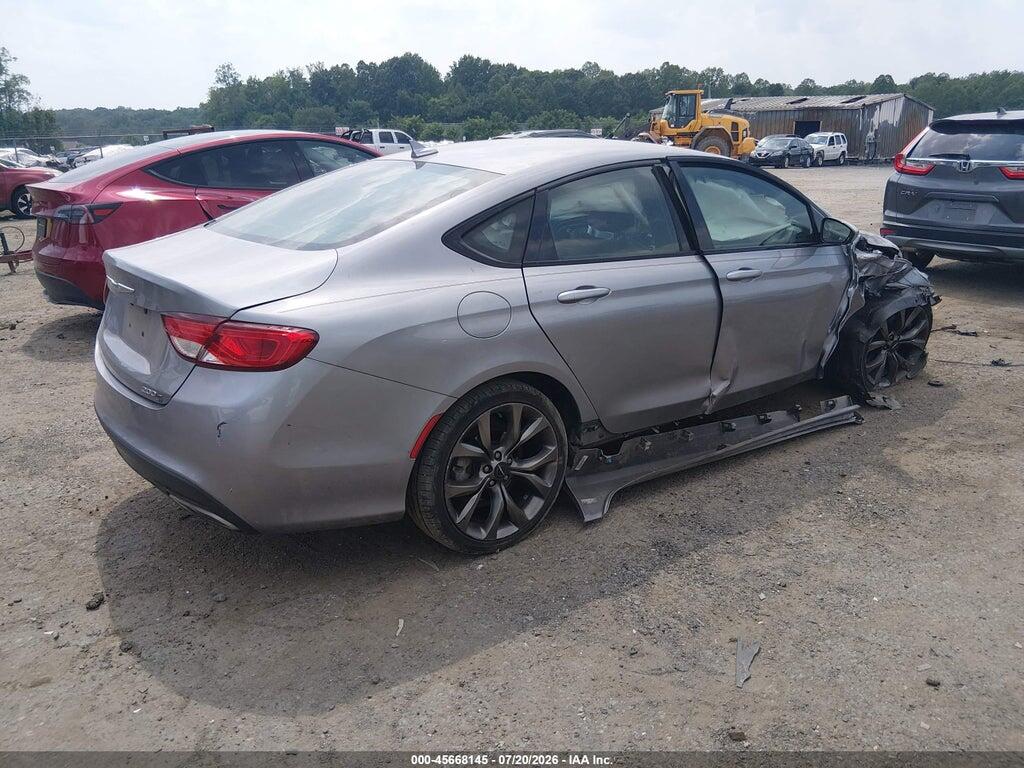 1C3CCCBG8FN543029 2015 CHRYSLER 200 photo no. 4