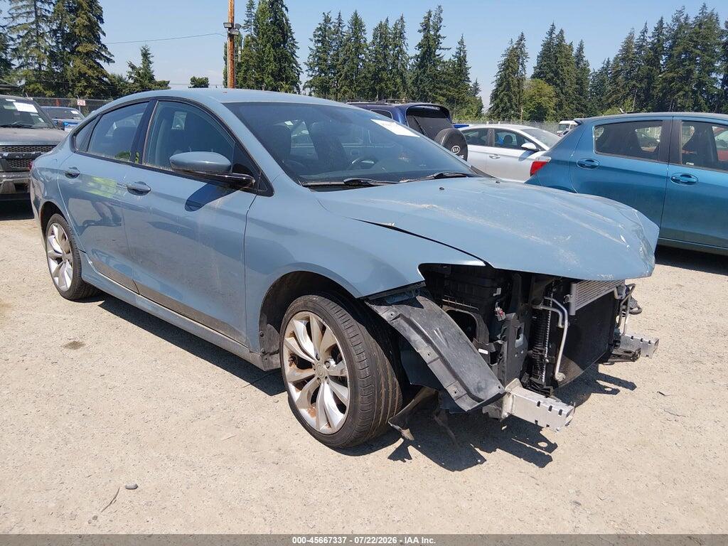 1C3CCCBBXFN660678 2015 CHRYSLER 200 photo no. 1