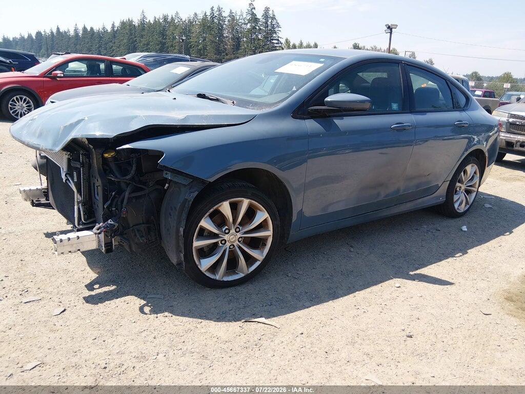 1C3CCCBBXFN660678 2015 CHRYSLER 200 photo no. 2