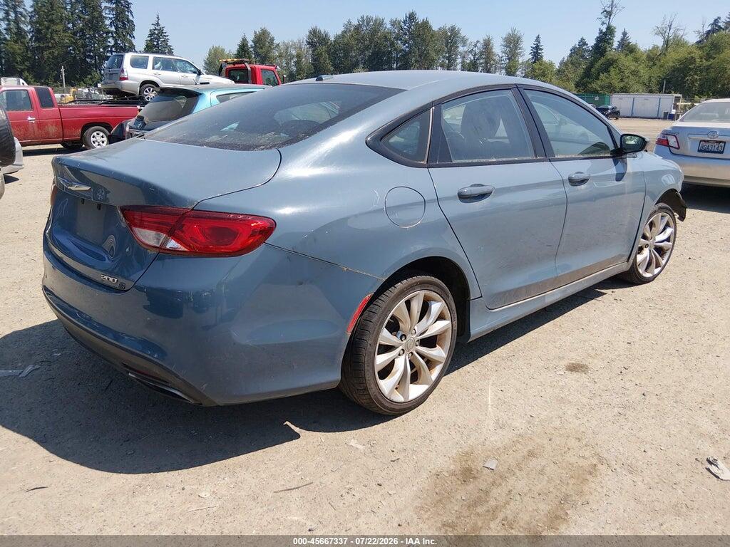 1C3CCCBBXFN660678 2015 CHRYSLER 200 photo no. 4