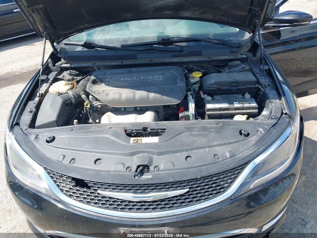 1C3CCCCB8FN714378 2015 CHRYSLER 200 photo no. 10