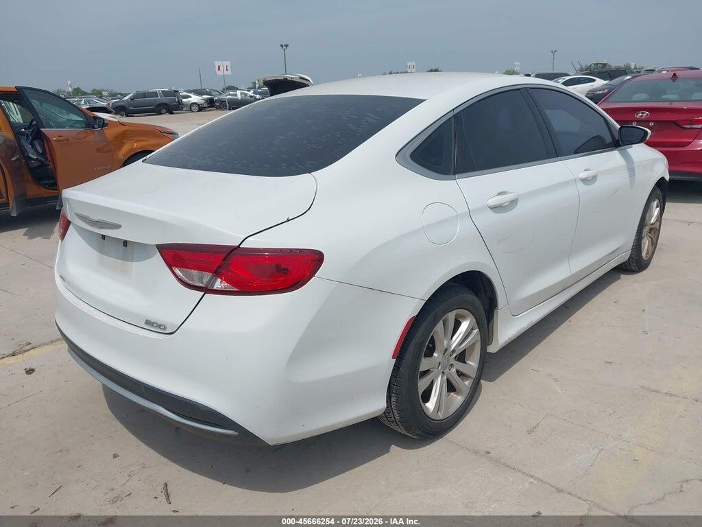 1C3CCCAB5FN578763 2015 CHRYSLER 200 photo no. 4