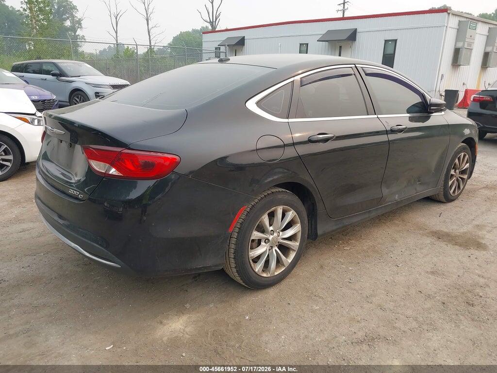 1C3CCCCB8FN685240 2015 CHRYSLER 200 photo no. 4
