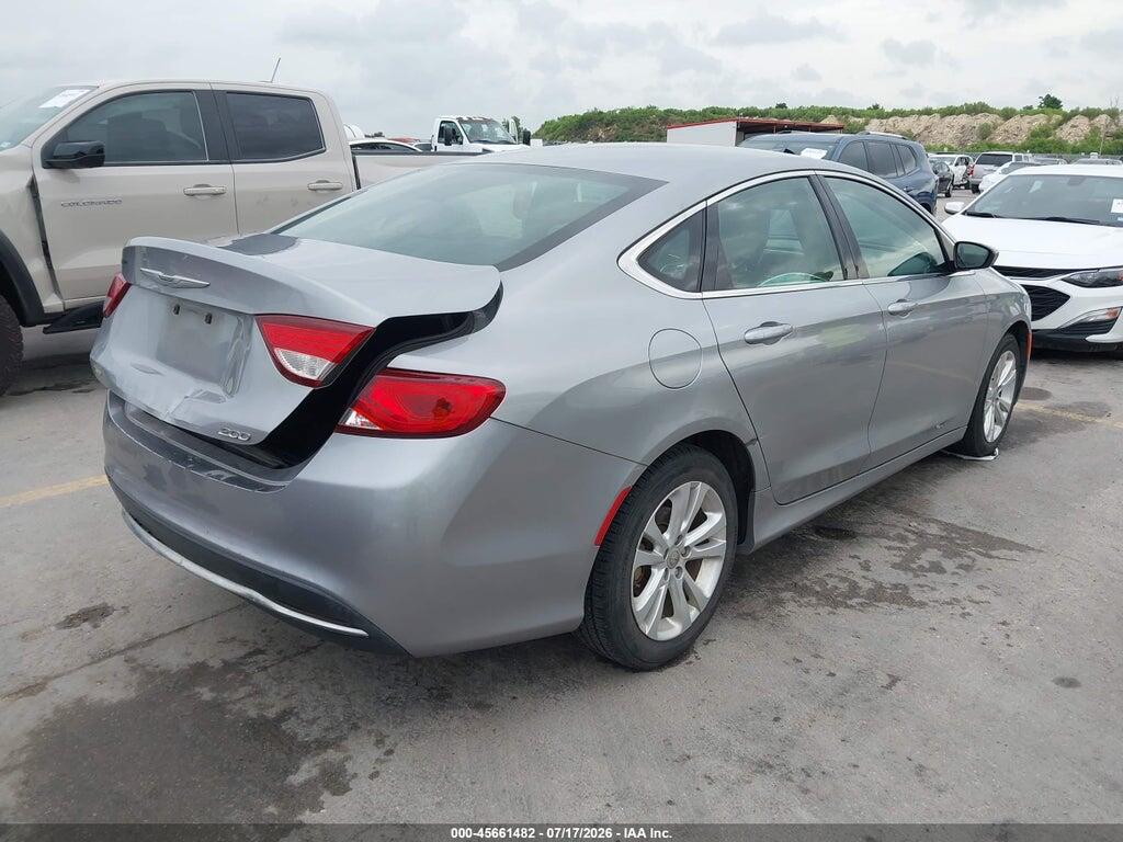 1C3CCCAB0FN580209 2015 CHRYSLER 200 photo no. 4