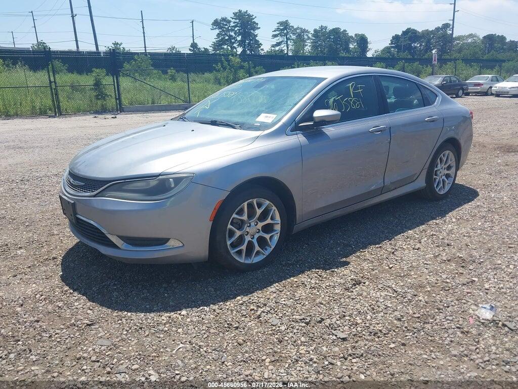 1C3CCCAB3FN537371 2015 CHRYSLER 200 photo no. 2